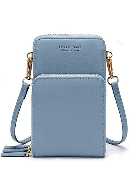 CARTERA DE TIRANTES AESTHETIC CELESTE