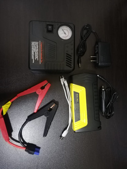 JUMPER DE VEHICULO TM15 + BOMBA DE AIRE KIT TODO EN UNO MD-10505