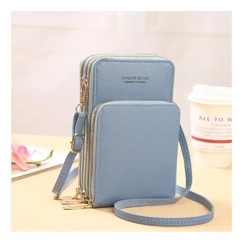 CARTERA DE TIRANTES AESTHETIC AZUL