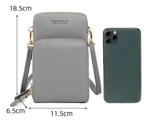 CARTERA DE TIRANTES AESTHETIC GRIS