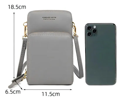 CARTERA DE TIRANTES AESTHETIC GRIS