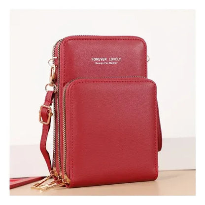 CARTERA DE TIRANTES AESTHETIC ROJA