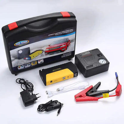 JUMPER DE VEHICULO TM15 + BOMBA DE AIRE KIT TODO EN UNO MD-10505