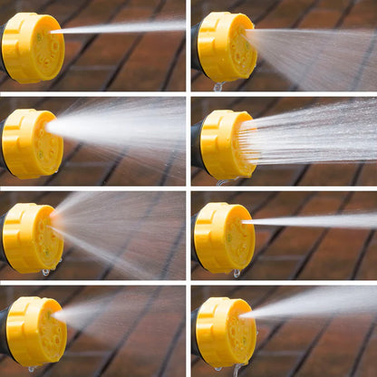 PISTOLA DE AGUA MULTIFUNCIÓN 8 EN 1 CON DISPENSADOR DE JABÓN