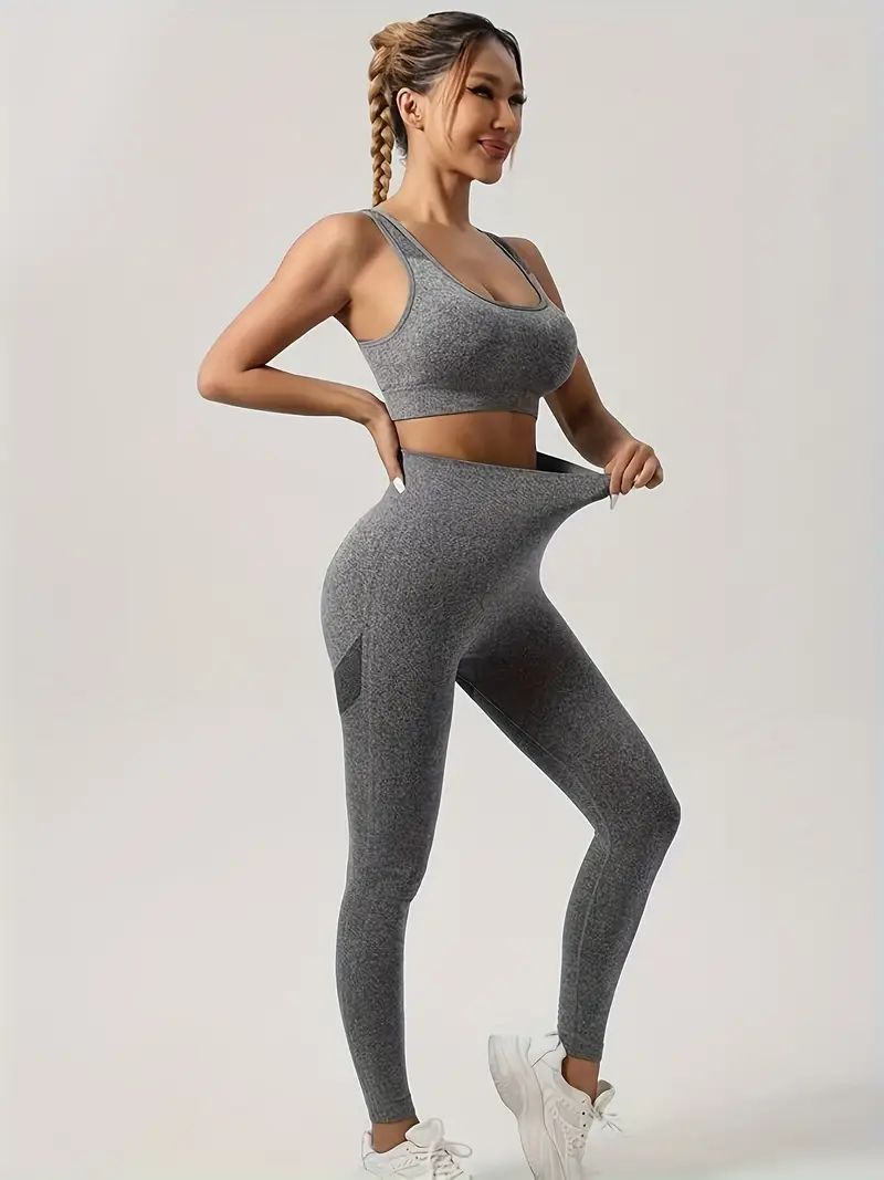 SET DEPORTIVO / PANTALON LARGO ABC221 GRIS