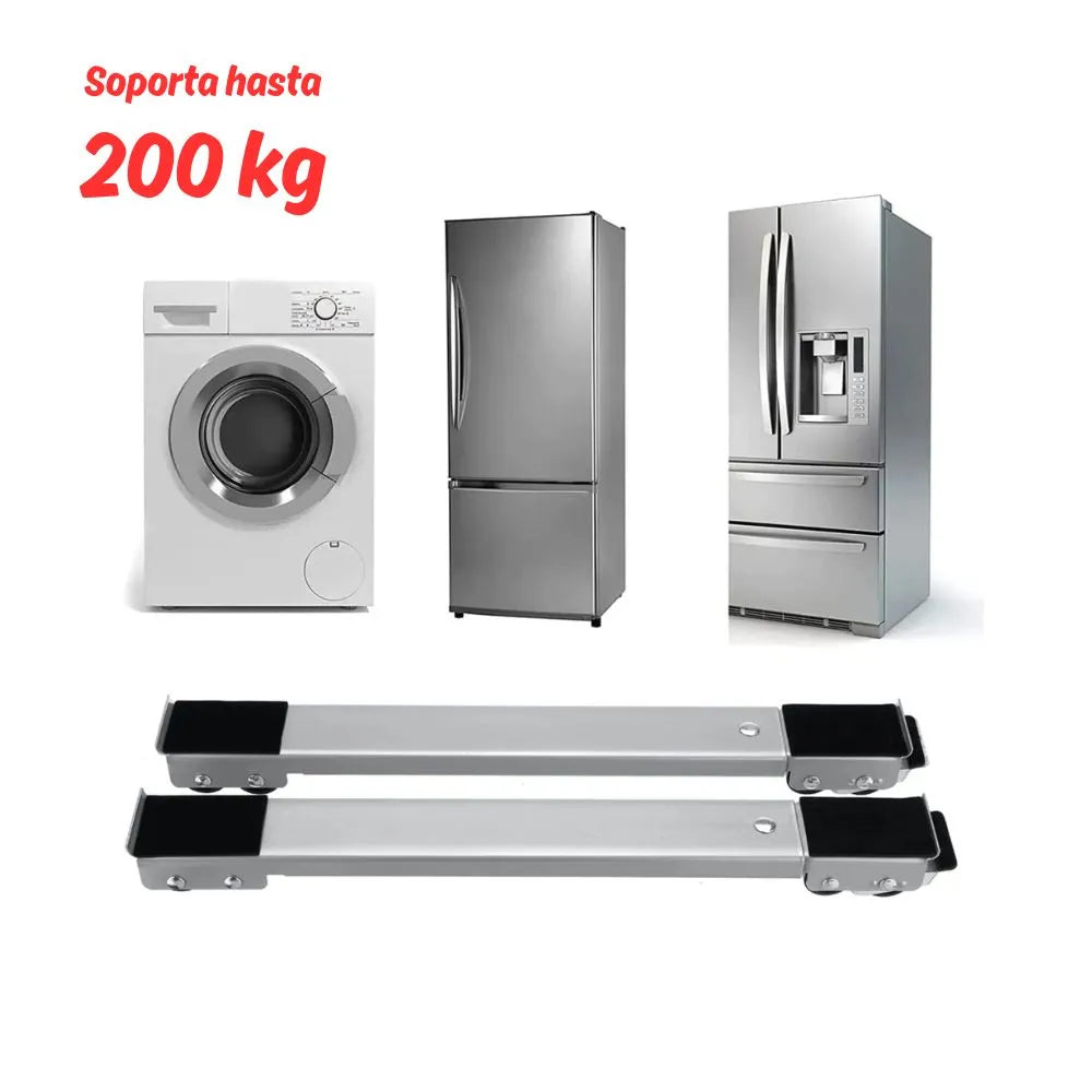 SOPORTE AJUSTABLE BASE CON RUEDAS PARA ELECTRODOMESTICOS